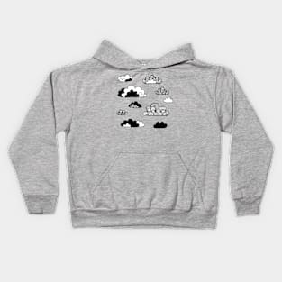 Clouds pattern Kids Hoodie